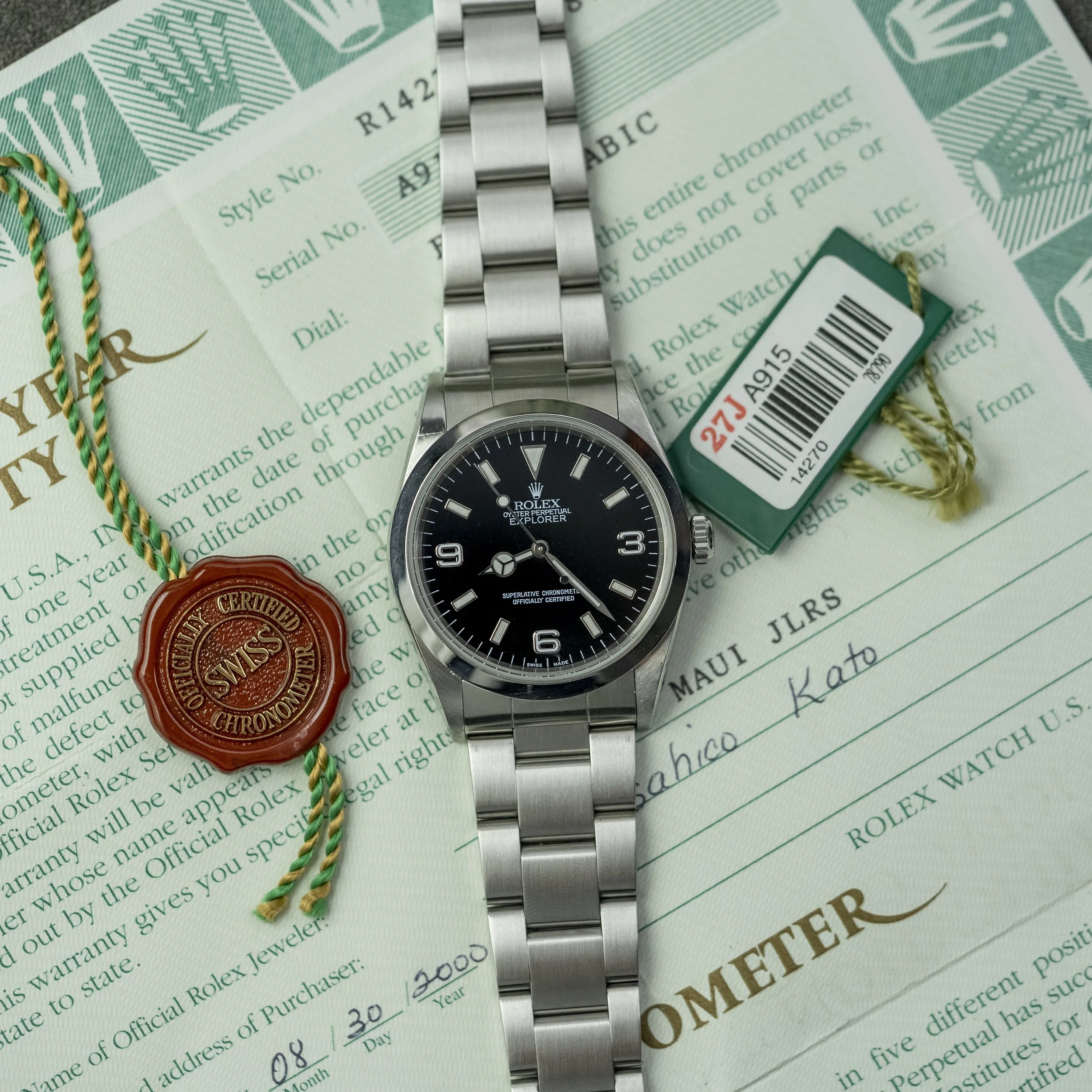 Rolex Explorer I 14270 — 178watches